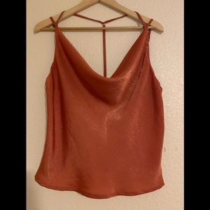 Orange Shein Tank Top